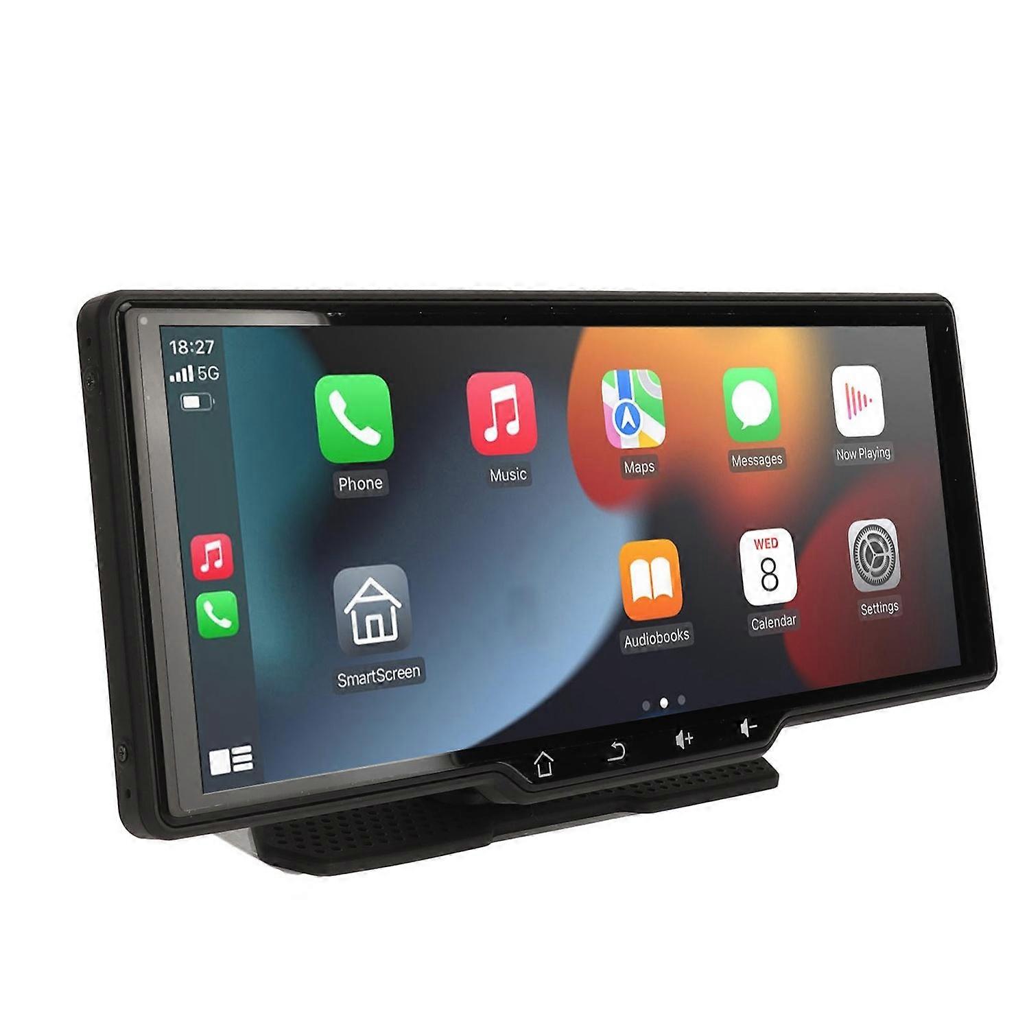 Portable Car Stereo 10.26in HD Touchscreen Bluetooth 5.1 Wireless CarPlay for Android Auto for 12V t