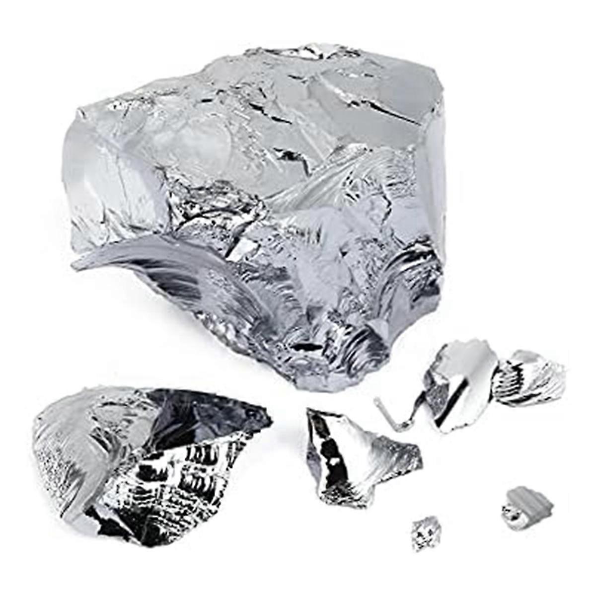 Silicon Metal, Elements 14 Semiconductor Monocrystalline Si Block, Raw Material for Monocrystalline (50G)