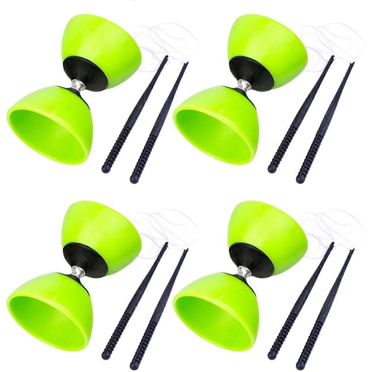 Double-Headed Shaking Rod Diabolo Green