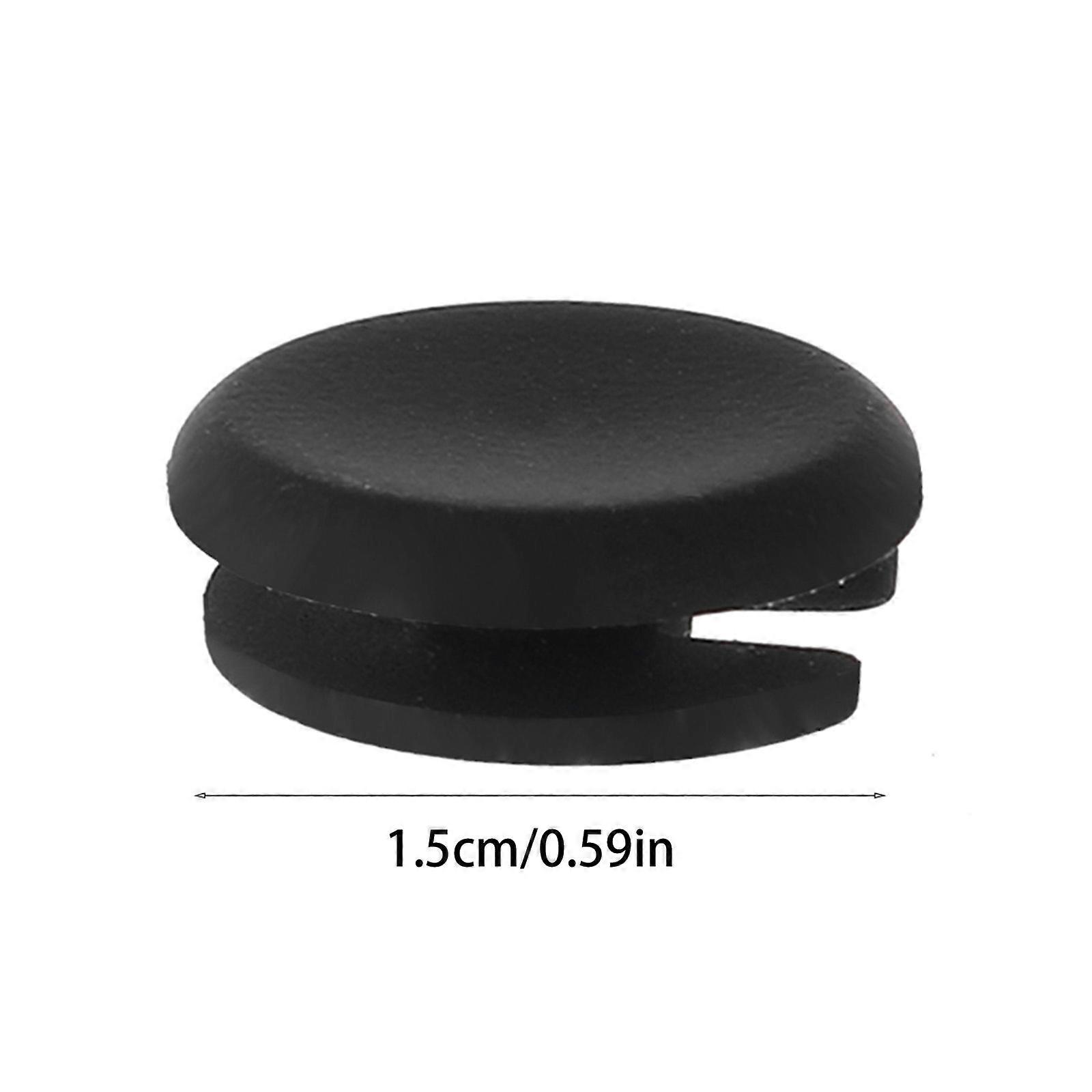 Analog Joystick Rocker Cap Thumb Stick Grip Cover Circle Pad Button Replacement Repair Part for 2DS 3DS XL 3DSLL black
