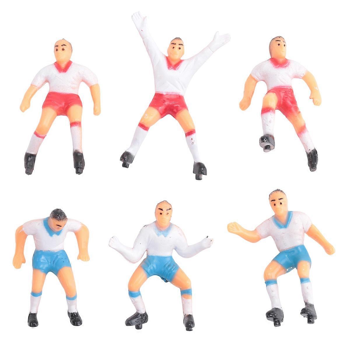 8PCS Soccer Football Cake Topper Player Decoration Mold