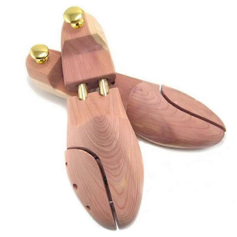 logei 1 Pair High Quality Shoe Trees Cedar Wood Shoe Stretcher for Men EU 45-46