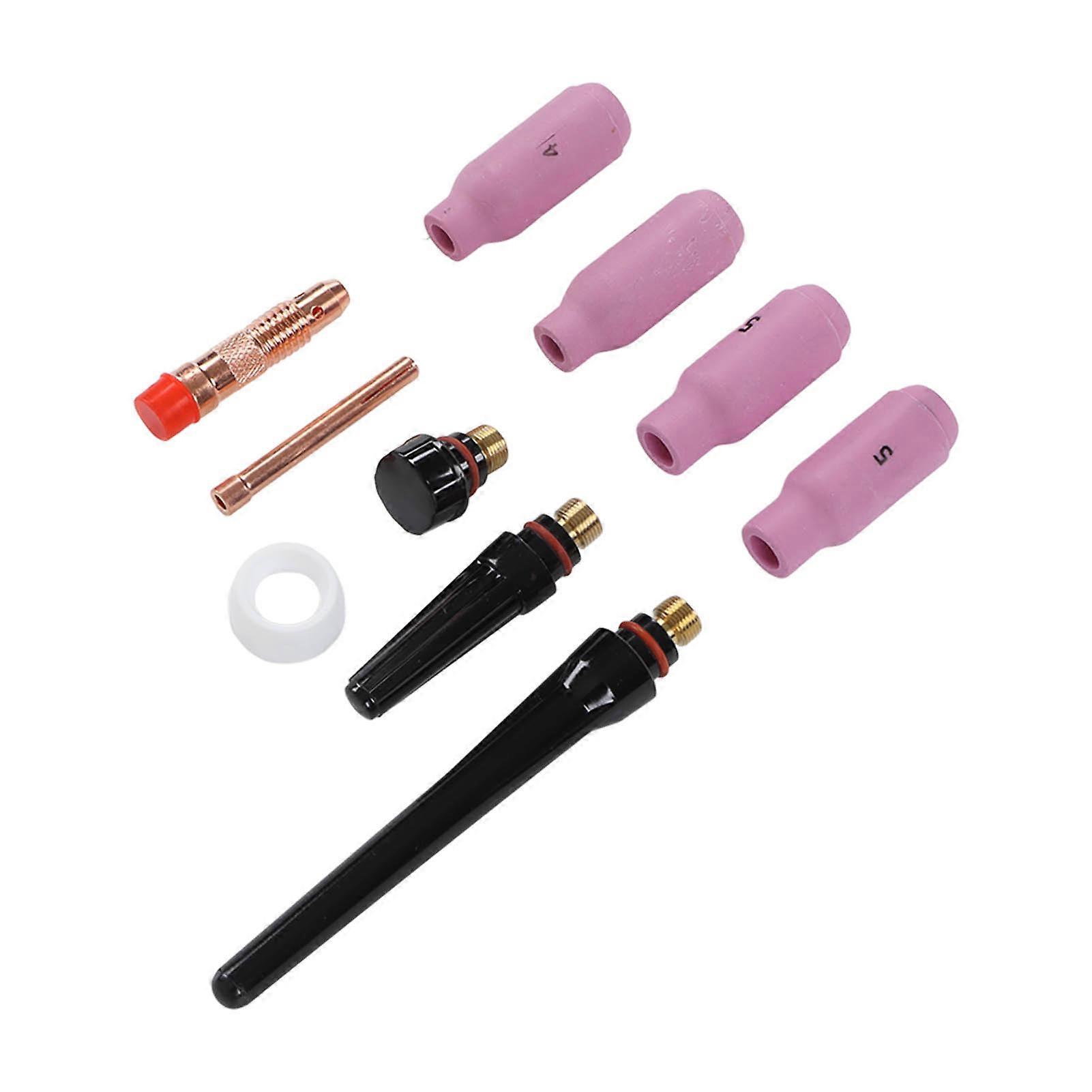 Welding Torch Accessories Ceramic Nozzle Back Caps Connector Kit Plasma Cutting Consumables