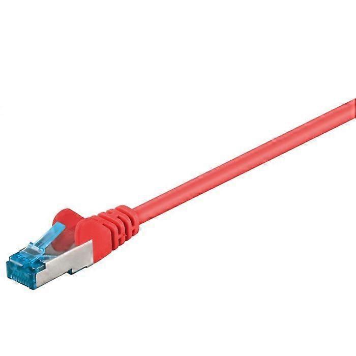 GOOBAY CAT6a-300 Network Cable - 3m - SFTP, PiMF - Red