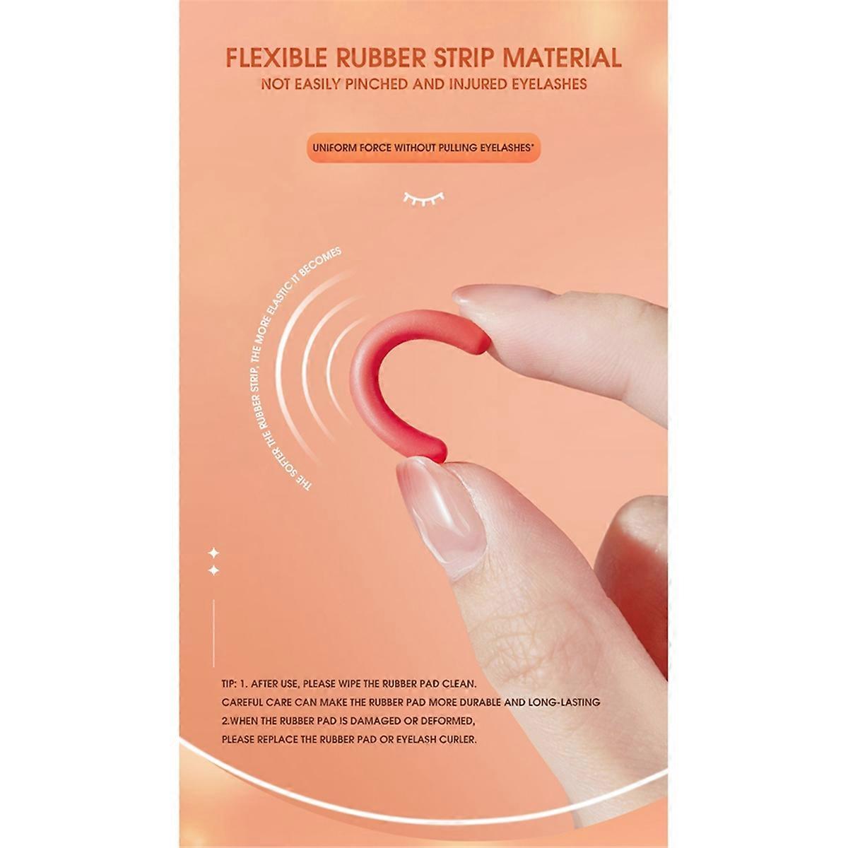 Natural Long Lasting Fit Wide Angle Curling Eyelash Curler