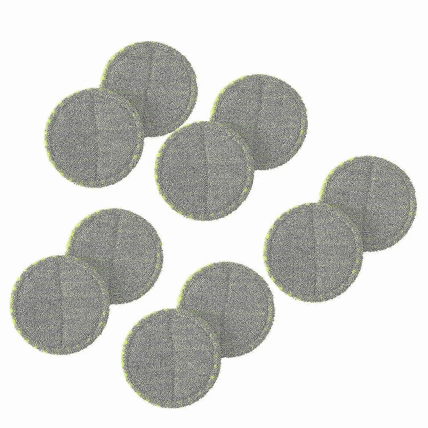 10 Pcs Replacement Pads for Wireless Cordless Electric Rotary Mop Sweeper