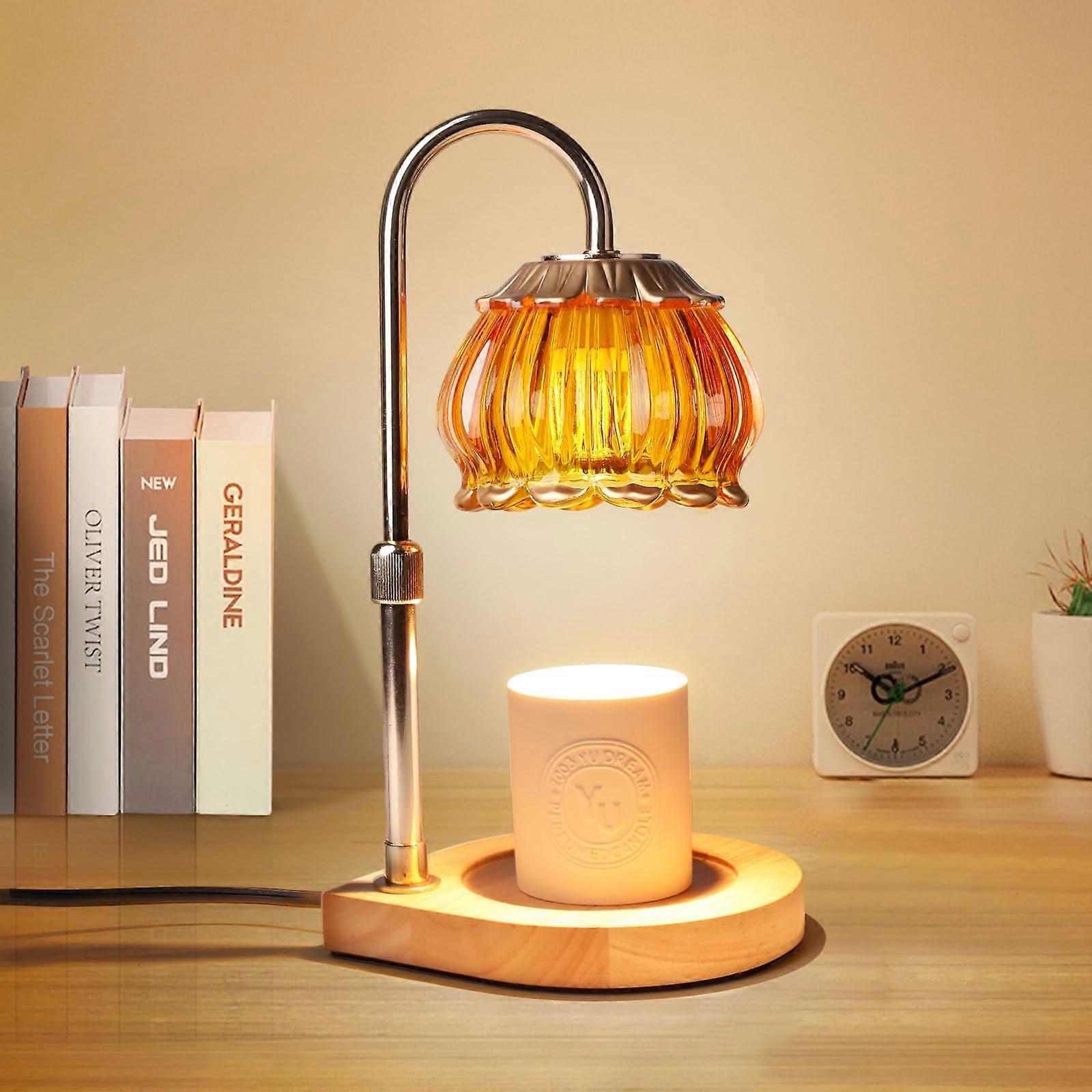 Adjustable Height Dimmable Candle Warmer Lamp for Home Decor, Cozy Gift, Modern Design, Multiple Color Options