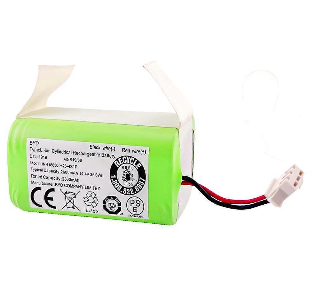 Li-ion Battery Replacement for Ecovacs Deebot N79 N79S N79W Eufy RoboVac 11 11C 11S 2600mAh 14.4V Compatible Robot Vacuum