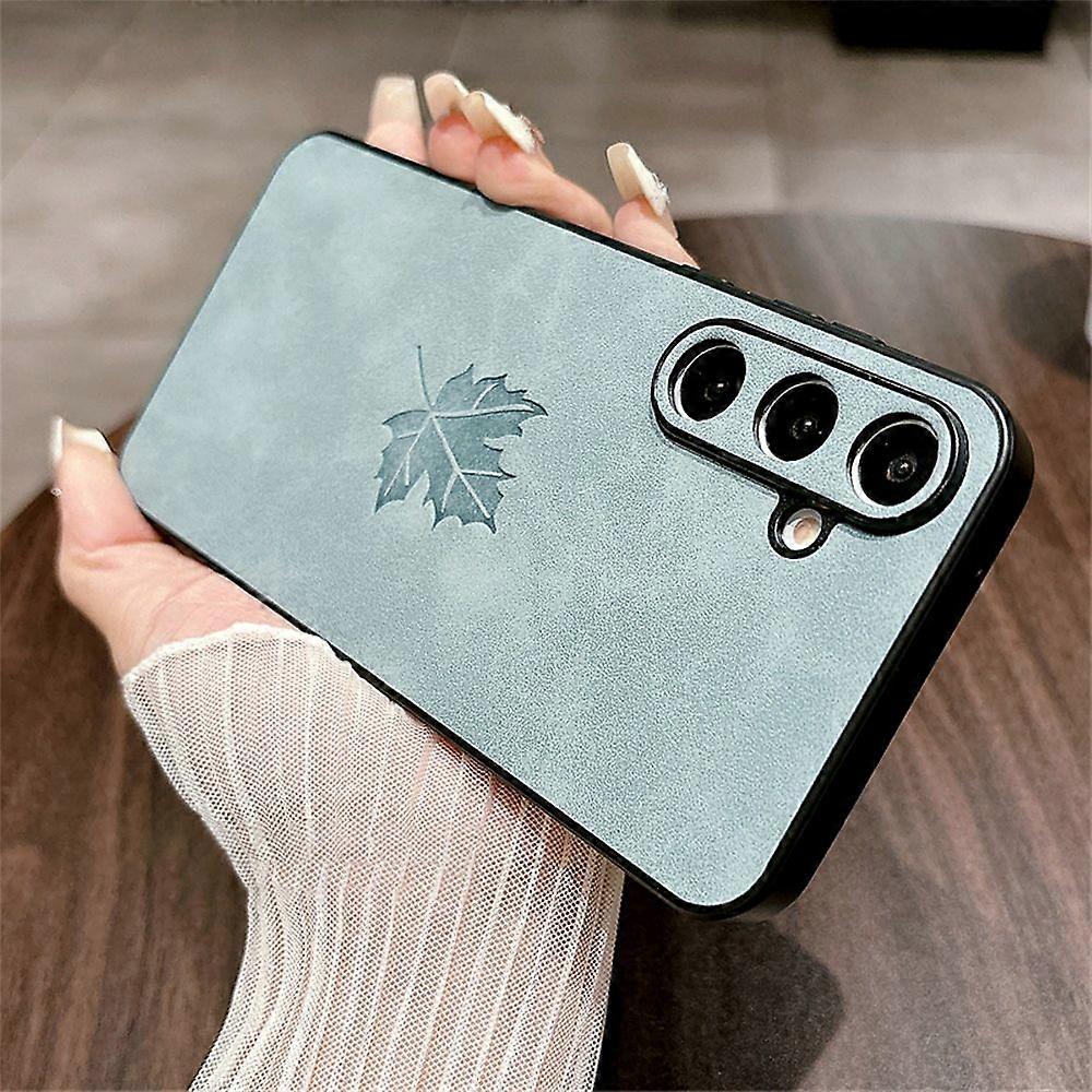 Luxury Sheepskin Leather Case for Samsung S24 FE S23 S22 S21 Ultra plus Note20 A55 A54 A35 A34 A25 A24 A23 A15 5G A14 Anti-dirt Anti-scratch Matte Sho