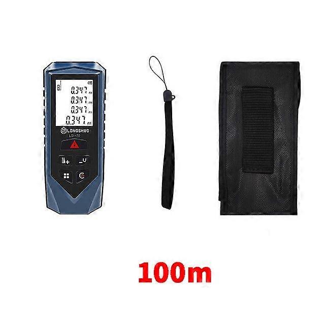 longshuo Laser Rangefinder 50m 100m Digital Laser Distance Meter Laser Range Finder Tape Distance Measurer