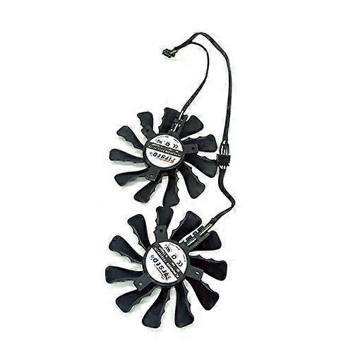 Case Fans for Sapphire Fd7010h12d 12V 0.35a Straight Diameter 85mm PitchRow 40MM Graphics Card Dual Fan