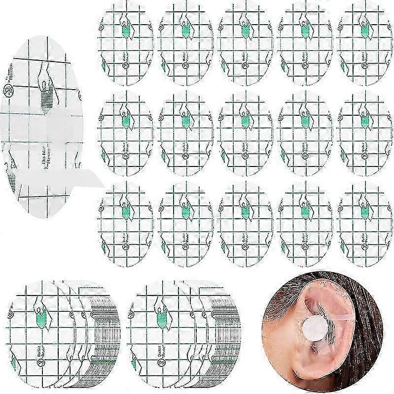 Wasserdichte Ohraufkleber für Dusche 60er Pack Duschohrabdeckungen