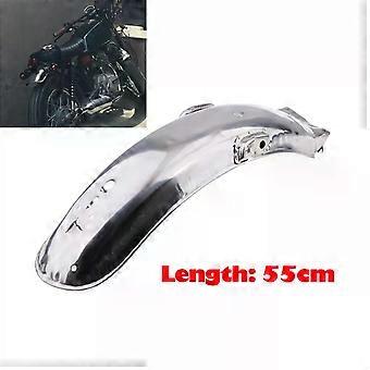 Motorcycle Rear Fender Mudguard Direct Replacement compatible for Honda CG 125, Stainless Steel (55*14cm)