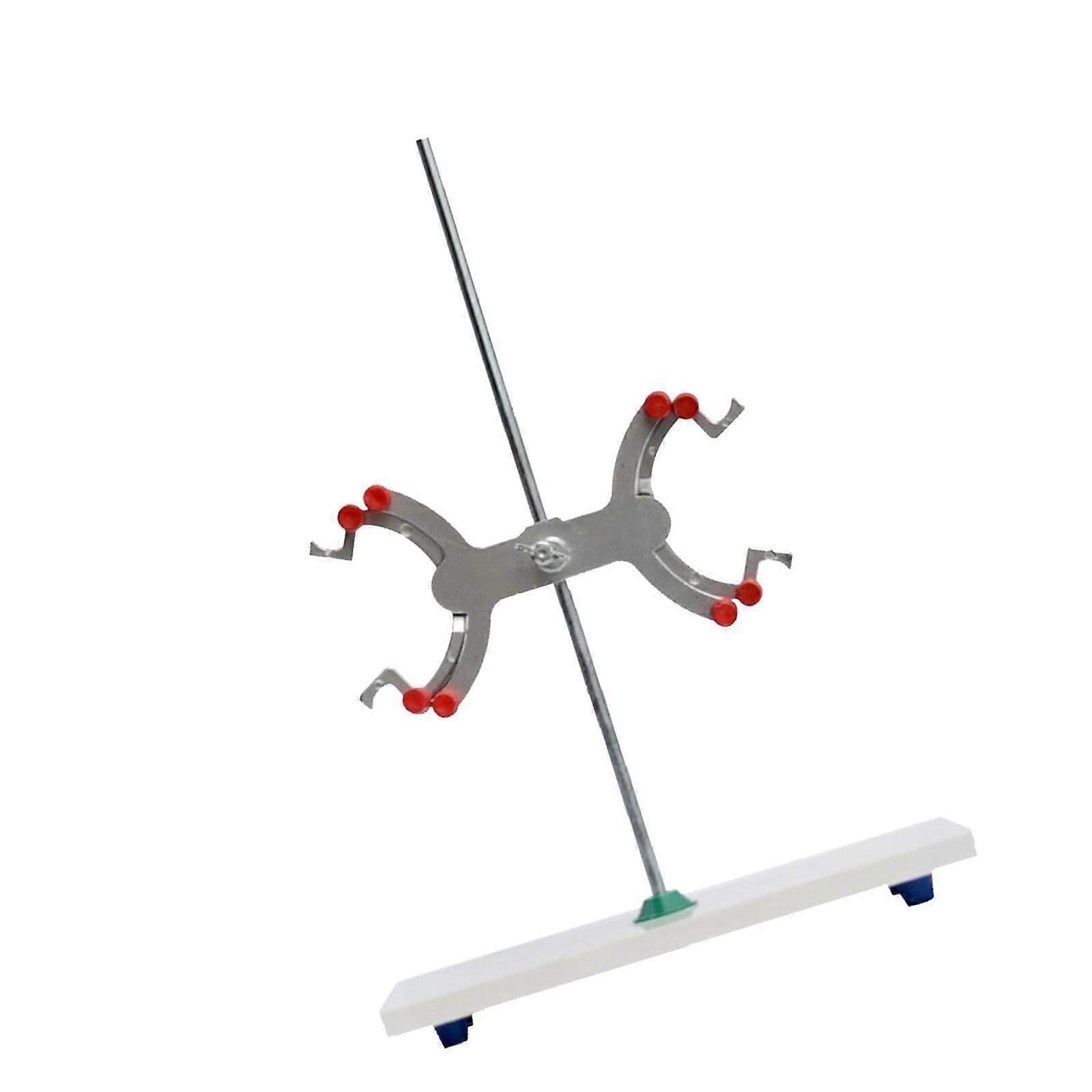 Laboratory Stand for Titration, Fixed Clip Titration Table, Metal Clamp for Classroom Use, Student Homework Support