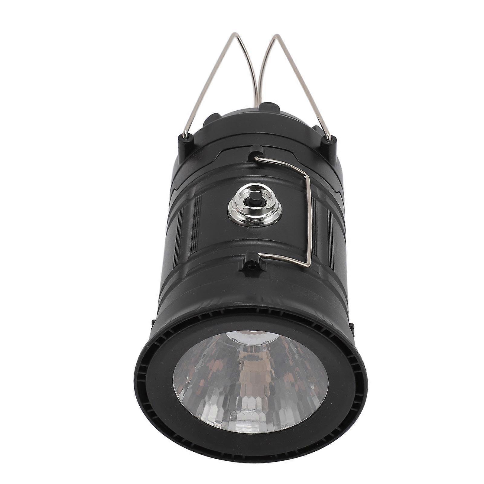Camping Lantern Collapsible Portable LED Battery Powered Waterproof 2 Light Source Emergency Lantern for Hiking Outdoor 