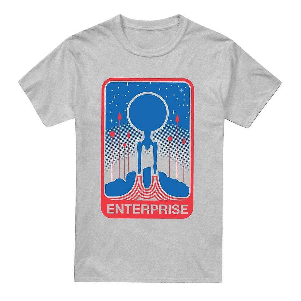 Star Trek Beyond Enterprise Patch T-shirt til mænd