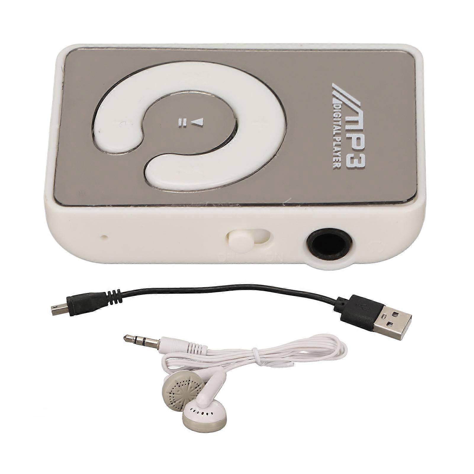 Mini MP3 Player Backclip Expandable Portable
