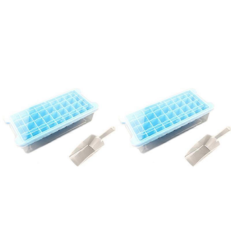 Mini Tray for Freezer with 36 Easy Release Cube Ice Trays