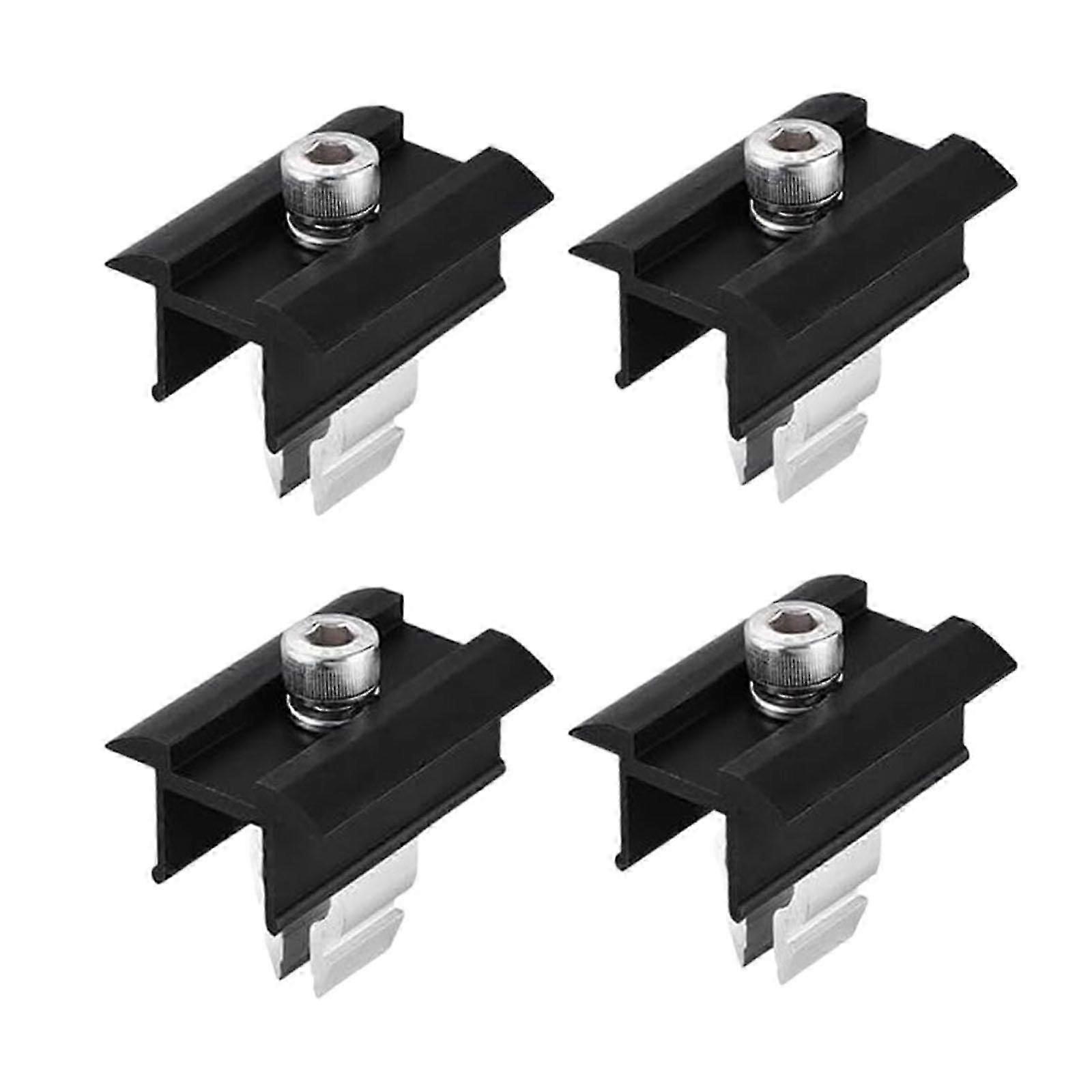 4 قطع لوحة شمسية جبل منتصف مقاطع تصاعد قوس المشابك لورقة سقف قارب