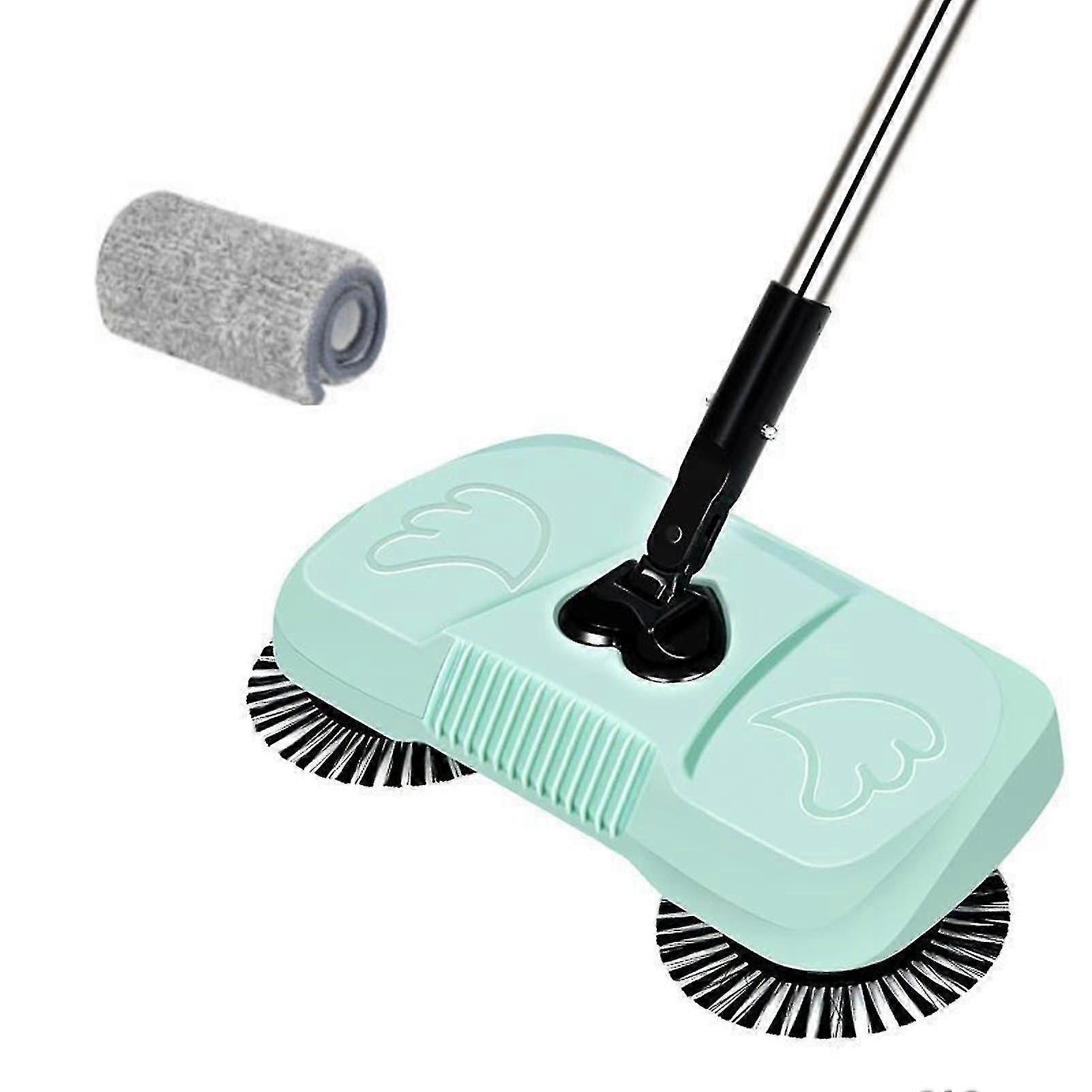 Three-in-one Suction Sweeper Machine No Electricity Required Cleaning Floor Sweeper For Under The Sofa Under The Bed