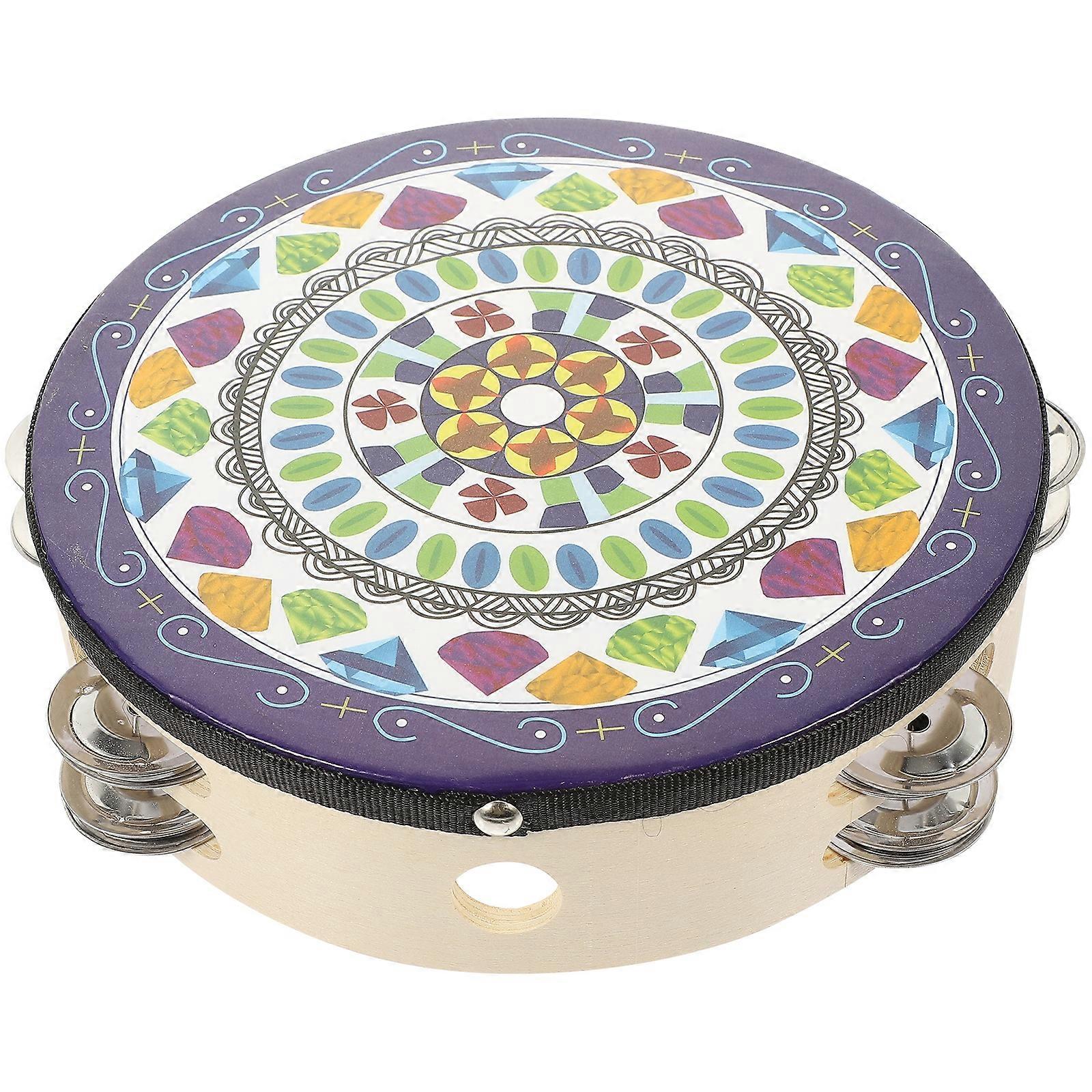 Tambourine Musical Instruments Portable Hand Drum