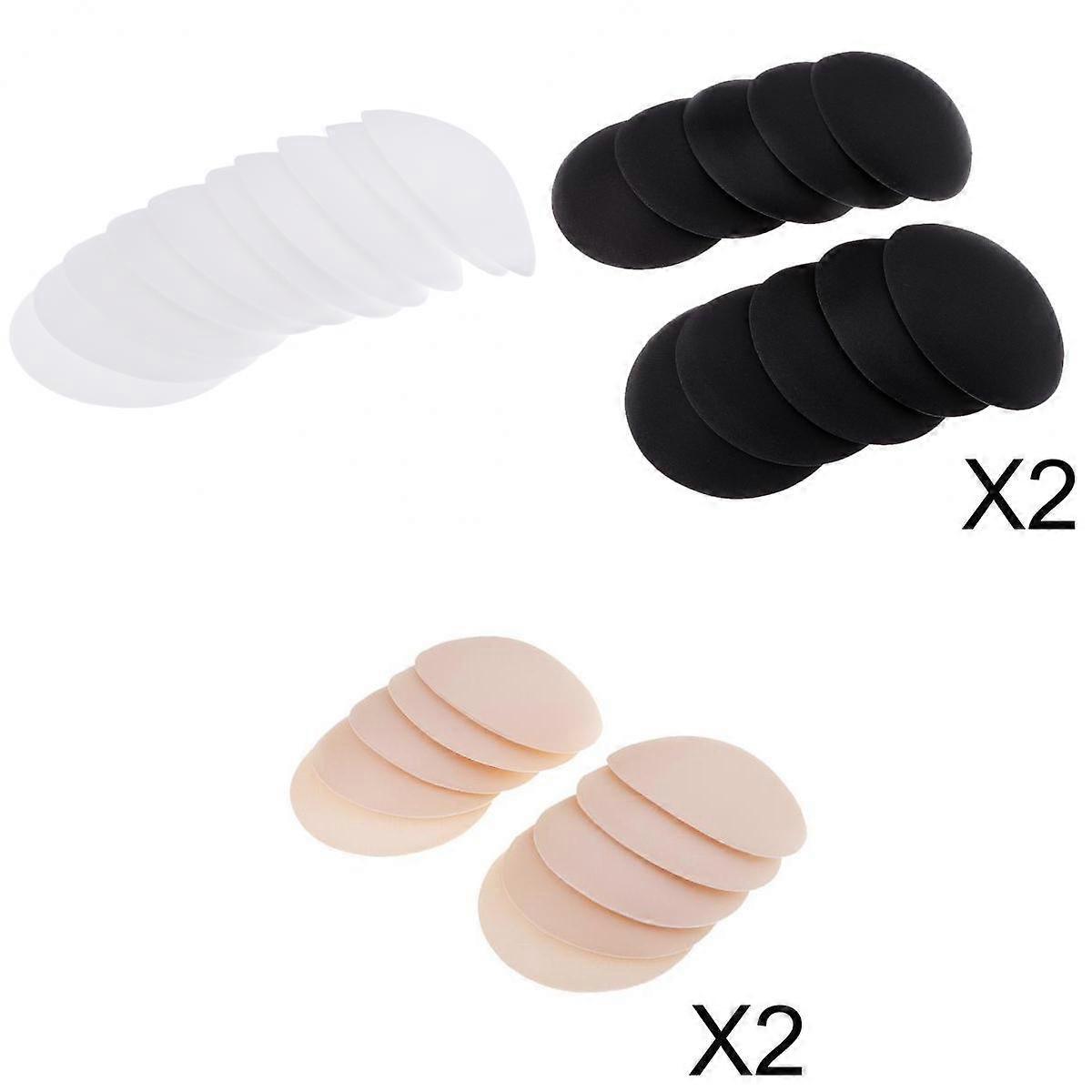 oshhni 25 párů dámských kulatých vložek do podprsenky houba push up