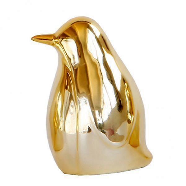 Elegant Penguin Figurine for Desk Or Shelf Decor