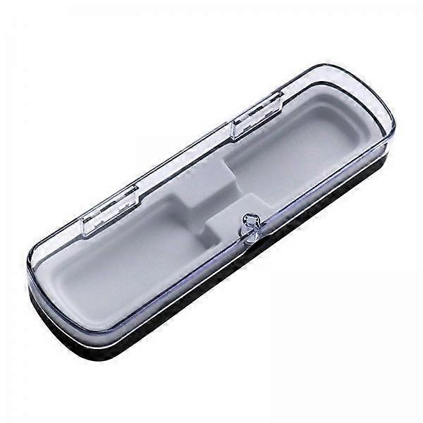 Compact Gray Case for Organizing Tweezers And Pens