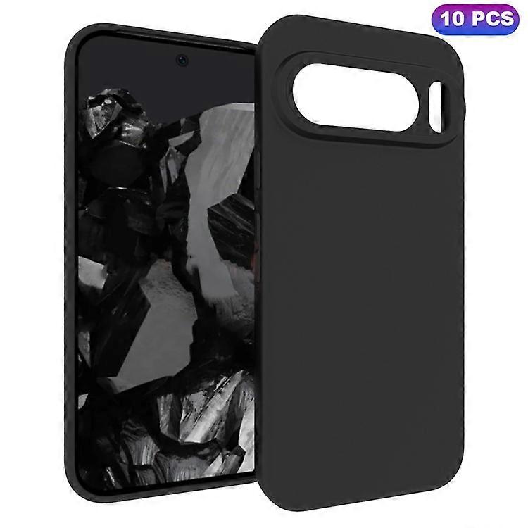 10Pcs / Pack Compatible For Google Pixel 9 Pro / Pixel 9 Case Double-Sided Matte TPU Shockproof Shell