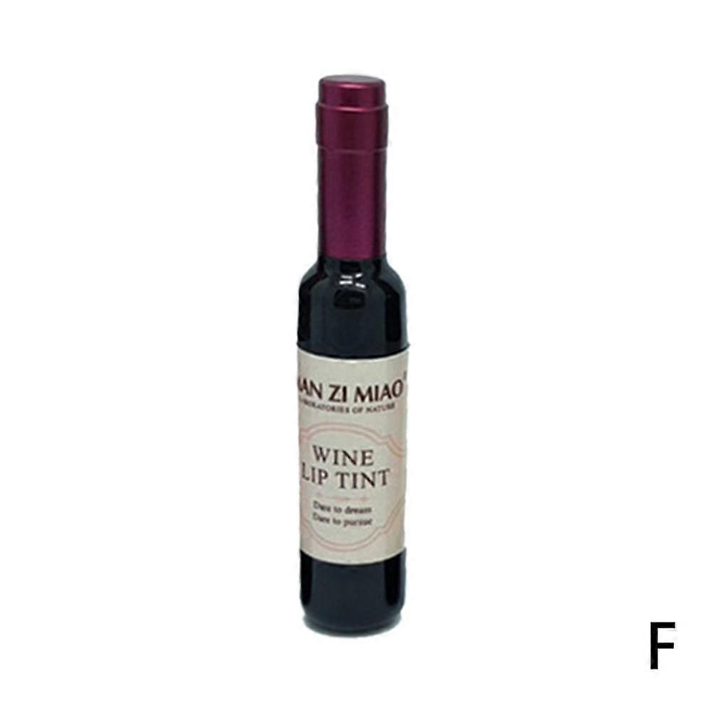 RD02(F)$ Red wine bottle lip gloss lip dye lip gloss does not come off and does not stick to the cup Red wine bottle lipstick lip dye