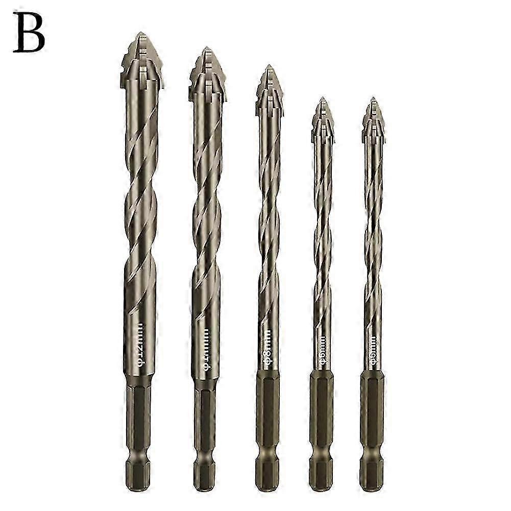 New Four-Flute Sawtooth Eccentric Drill Bit, Four-Edged Serrated Eccentric Drill 2025