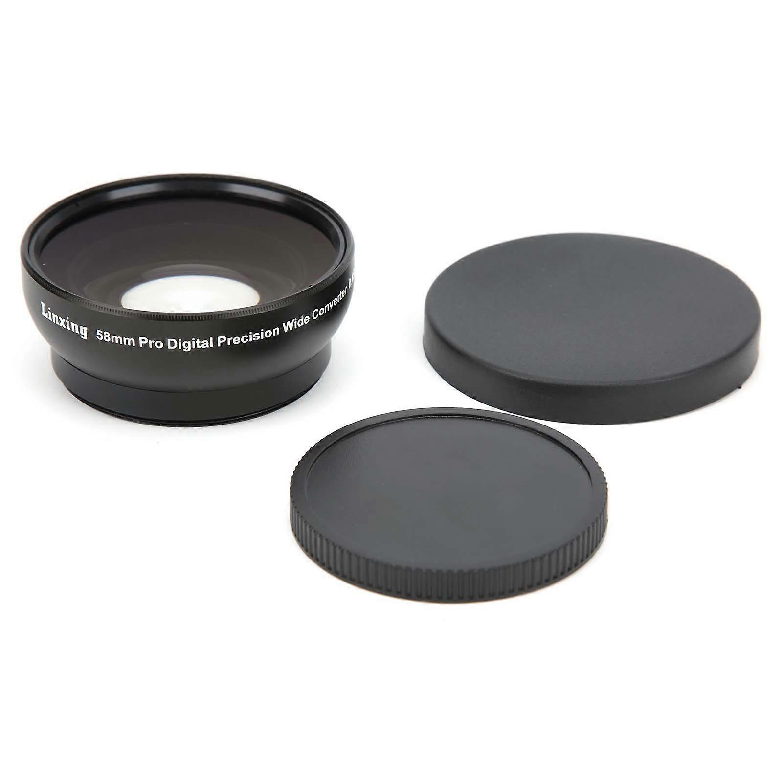 58mm 0.45X Wide Angle Camera Lens - Enhance Your Shots with Universal Fit