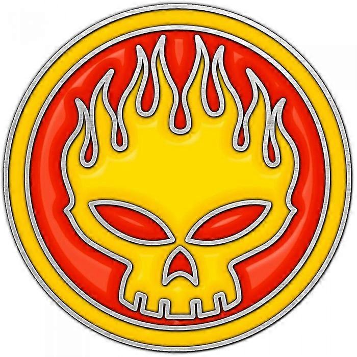 The Offspring Skull Logo Badge