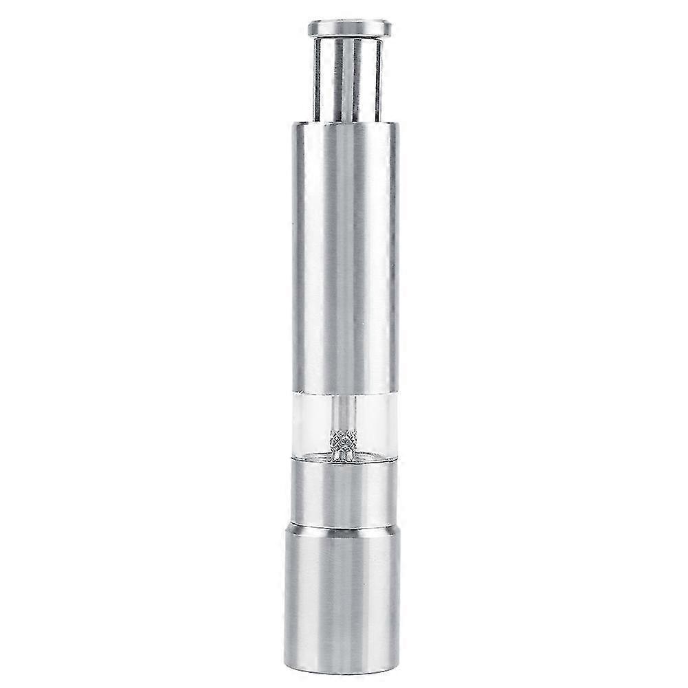 Portable Stainless Steel Manual Pepper Grinder for Kitchen