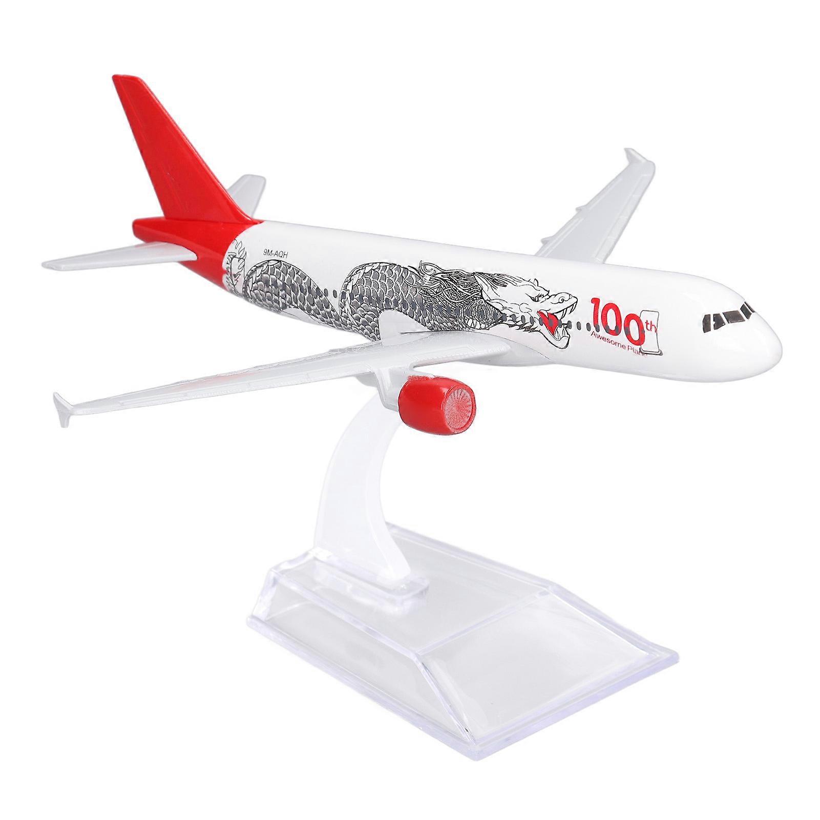Alloy Aircraft Model with Stable Base Simulated Precise Scale 14cm Wing Length Airplane Model