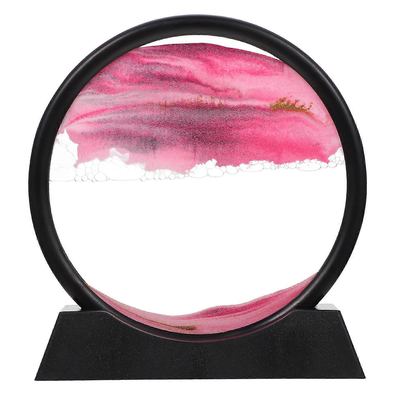 Hourglass Decor Moving Sand Hourglass Desktop Adornment Home Decoration 2Pack