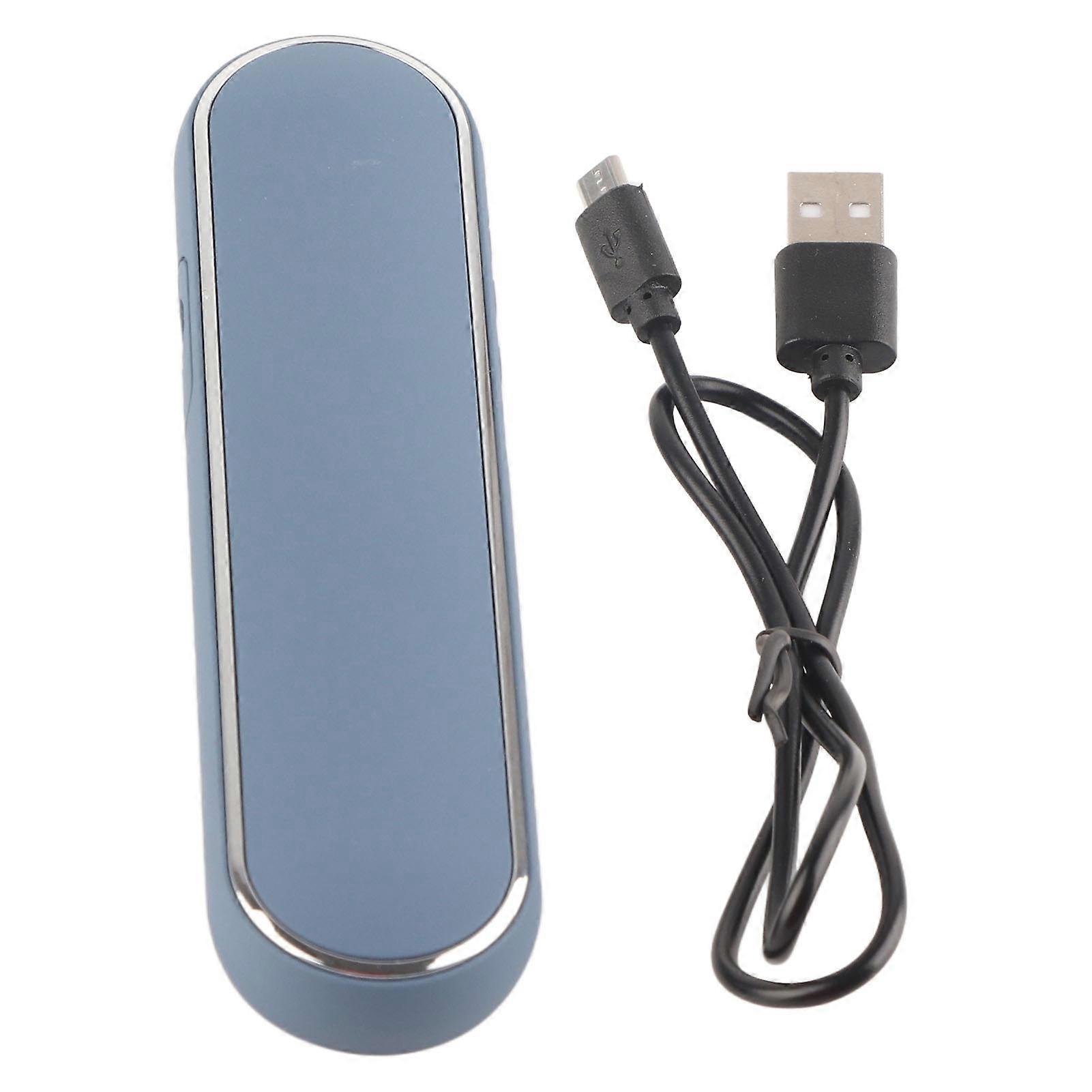 Enceinte portable sans fil Bluetooth à conduction osseuse, appareil à bruit blanc pour iOS et Android, bleu