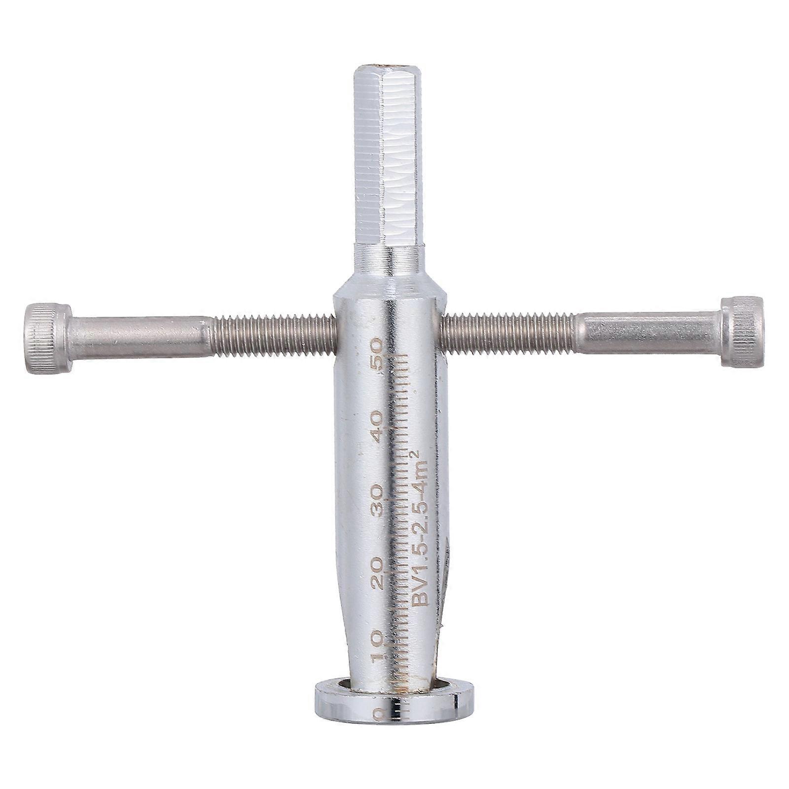 Wire Twisting Tool with Stripper Made of Durable Steel for Repair Use Silver
