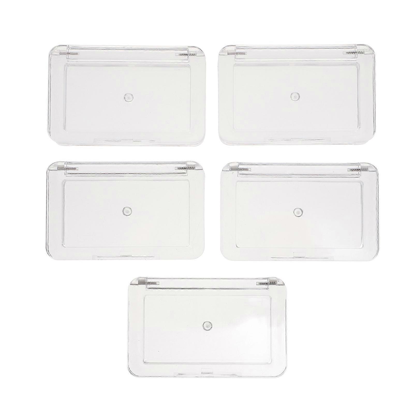 5Pcs Empty Eyeshadow Blusher Trays Cosmetic Storage Cases