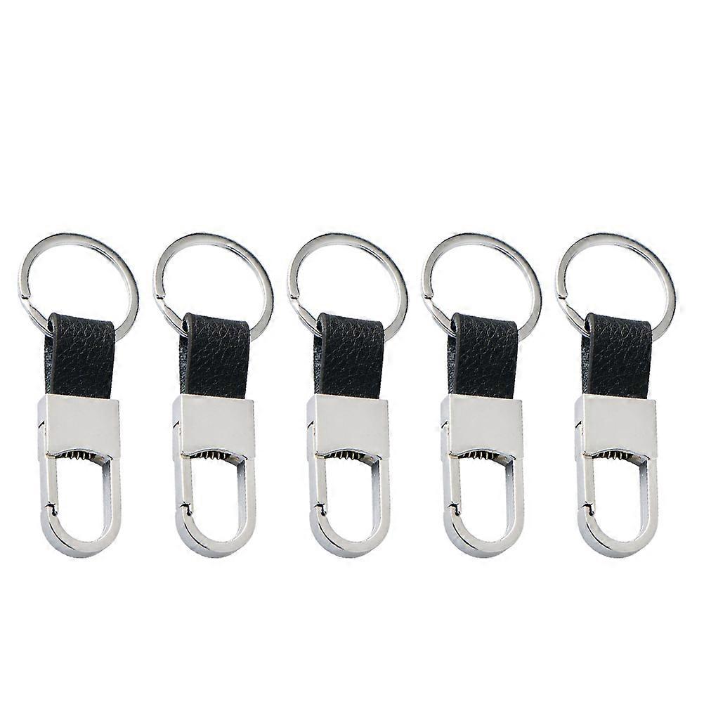 Metal Key Buckles Versatile Key Chain Daily Use Men 5Pcs