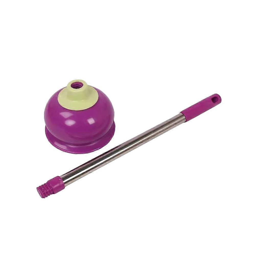 Drain Plunger Unclog Blockages Rubber Stainless Steel Resin Bathroom Cleaning 1Pack