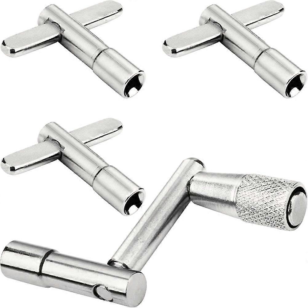 4Pcs Drum Keys Professional Drum Tuning Key Metal Speed Keys for Drummers