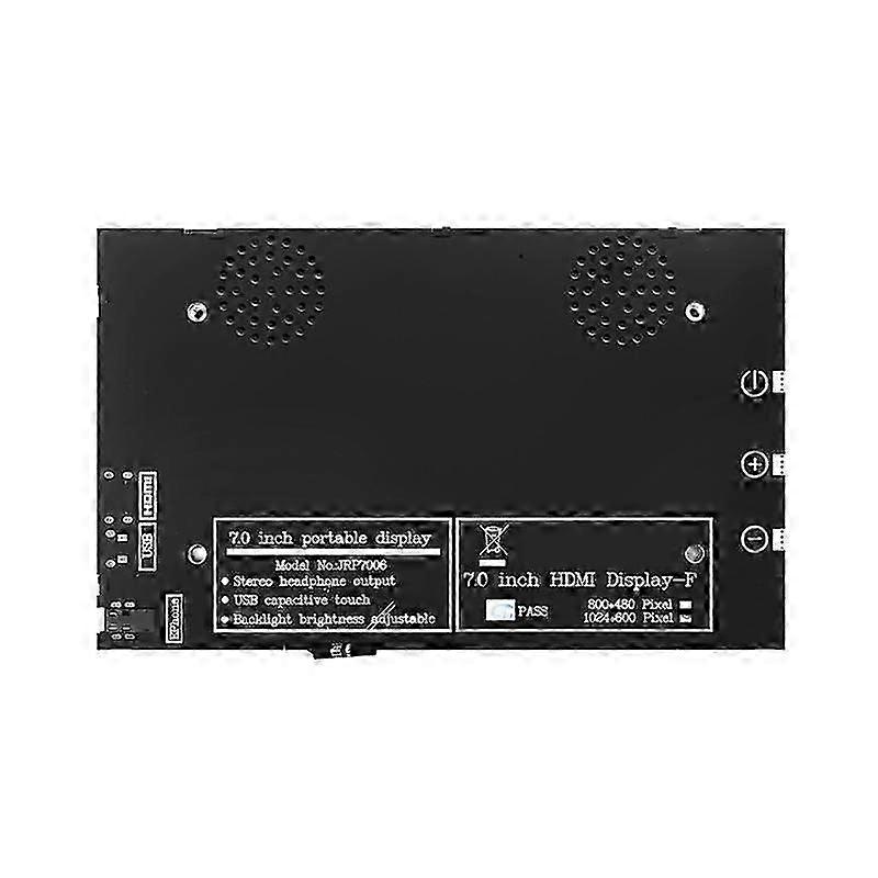 7 Inch 1024X600 LCD Screen IPS Full Viewing Angle Control Board Capacitive Screen Touch Display for