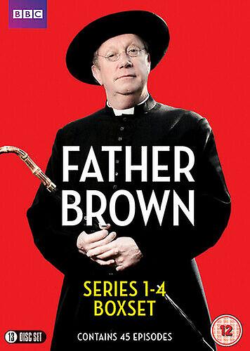 Father Brown Series 1-4 DVD (2016) Mark Williams cert 12 13 discs - Region 2