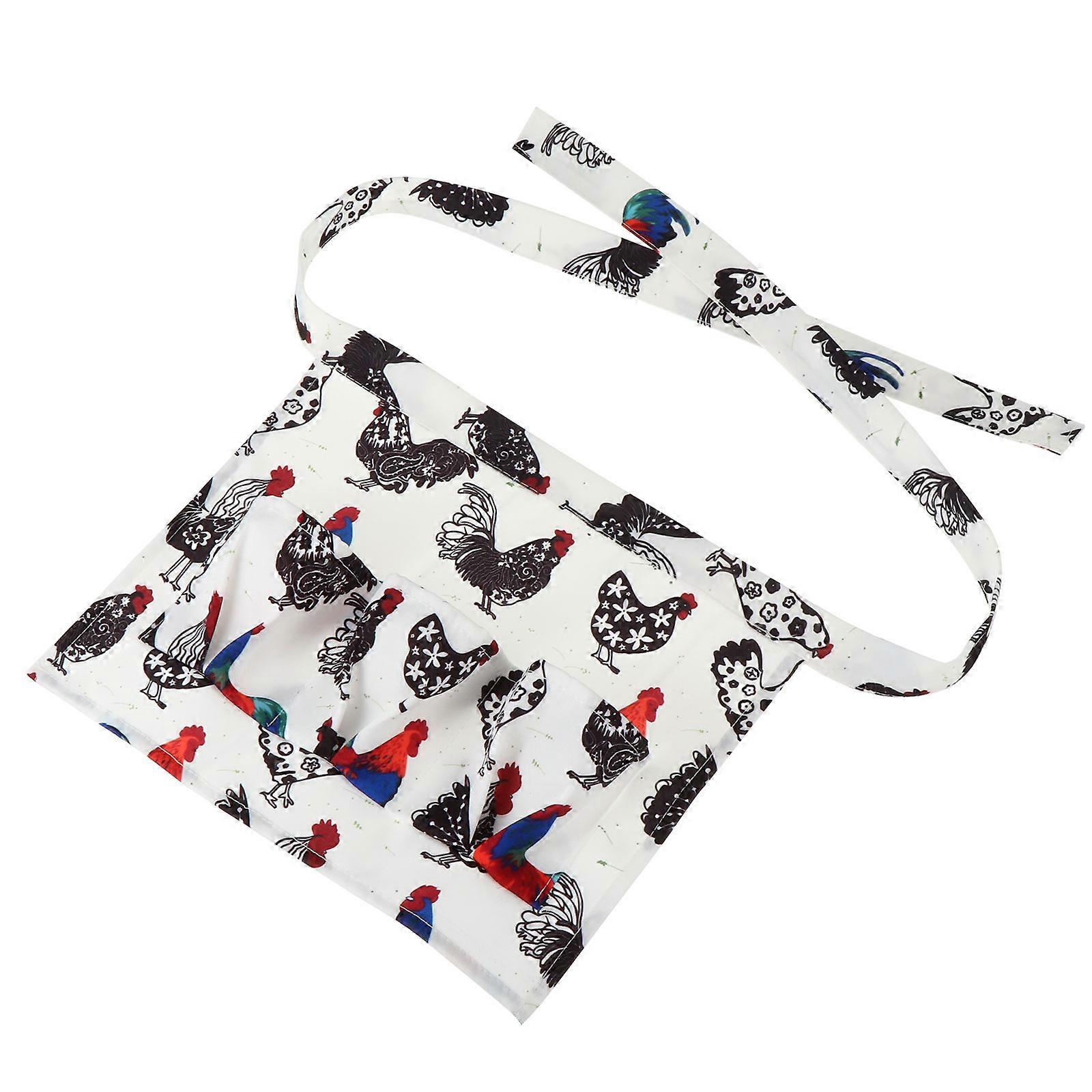 Apron Egg Gathering Farming Activities Adults Children Multi-Colored S 1Pcs