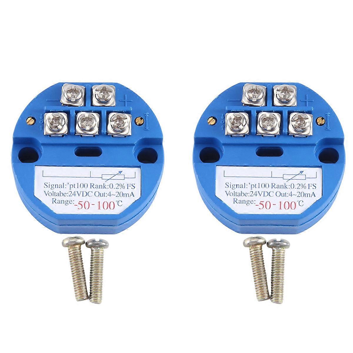 RTD PT100 Temperature Transmitter Module Thermal Resistance -50-100°C