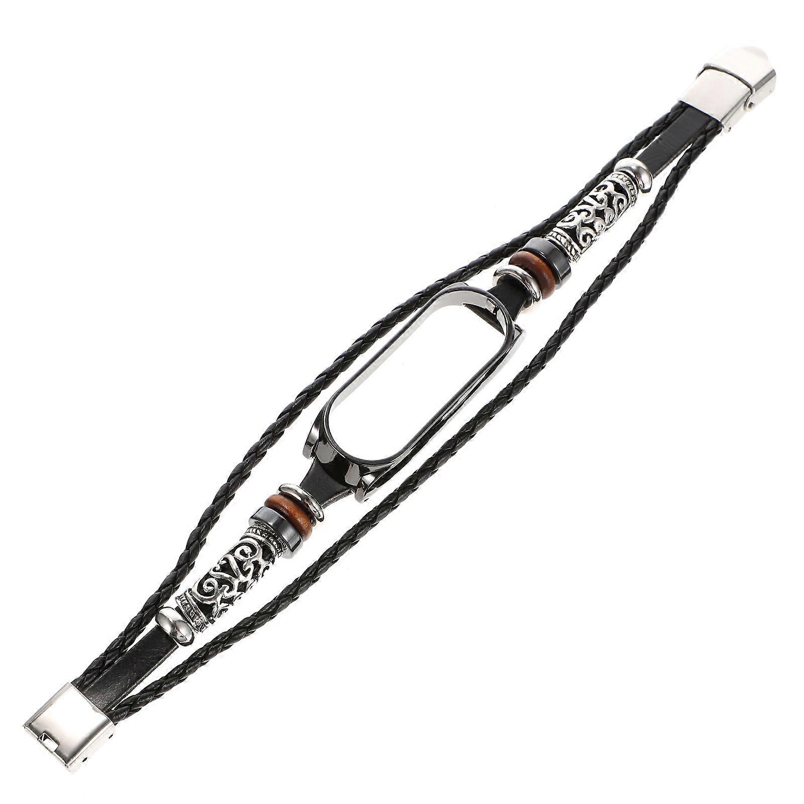 Creative Wrist Strap Compatible for Xiaomi 6 Fade Resistance Retro Style 21.50X2.60X1.00CM 1Set