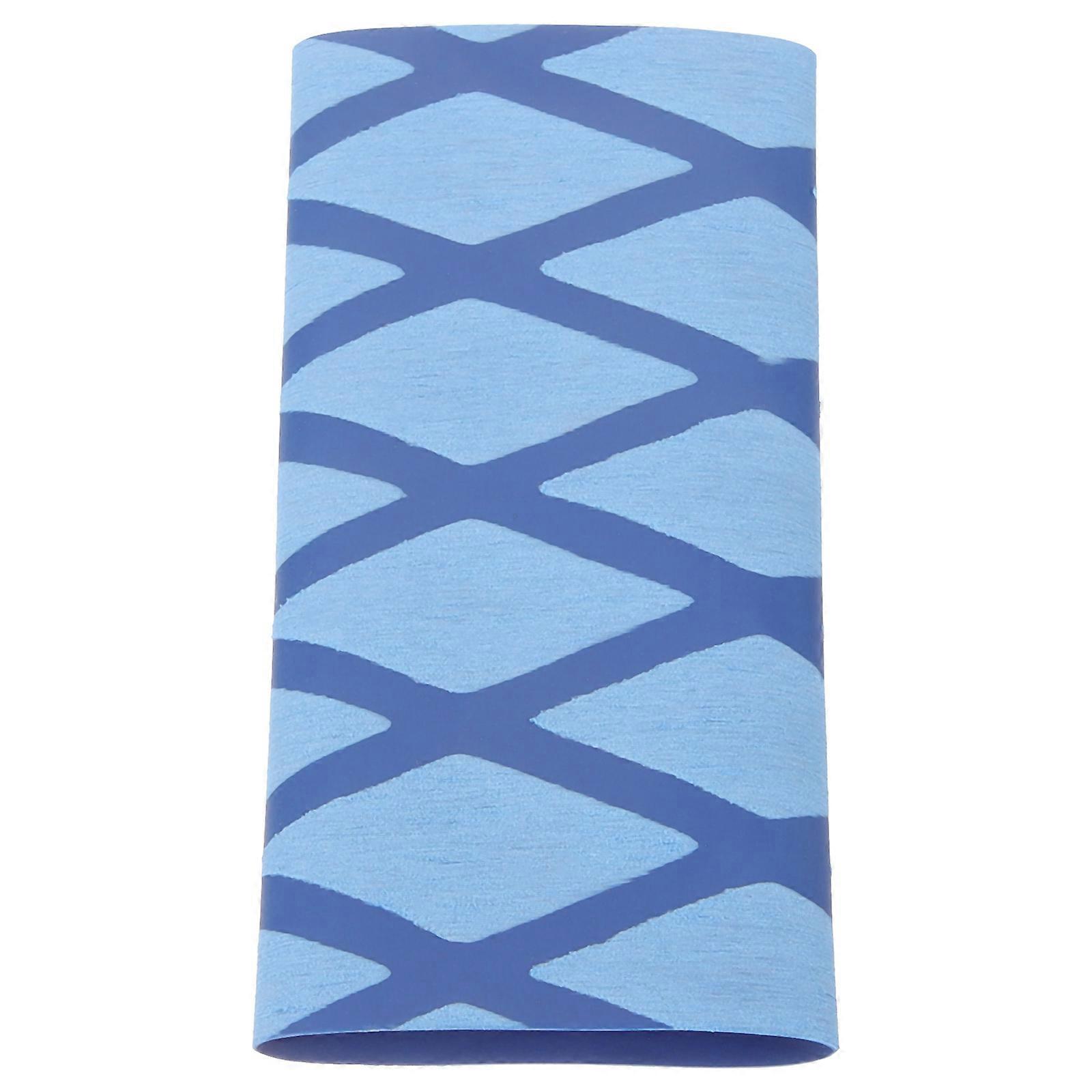 Table Tennis Racket Sleeves Sweat Absorption Non-Slip for Sports Enthusiasts Blue 10x5cm Replaceable 1Pack