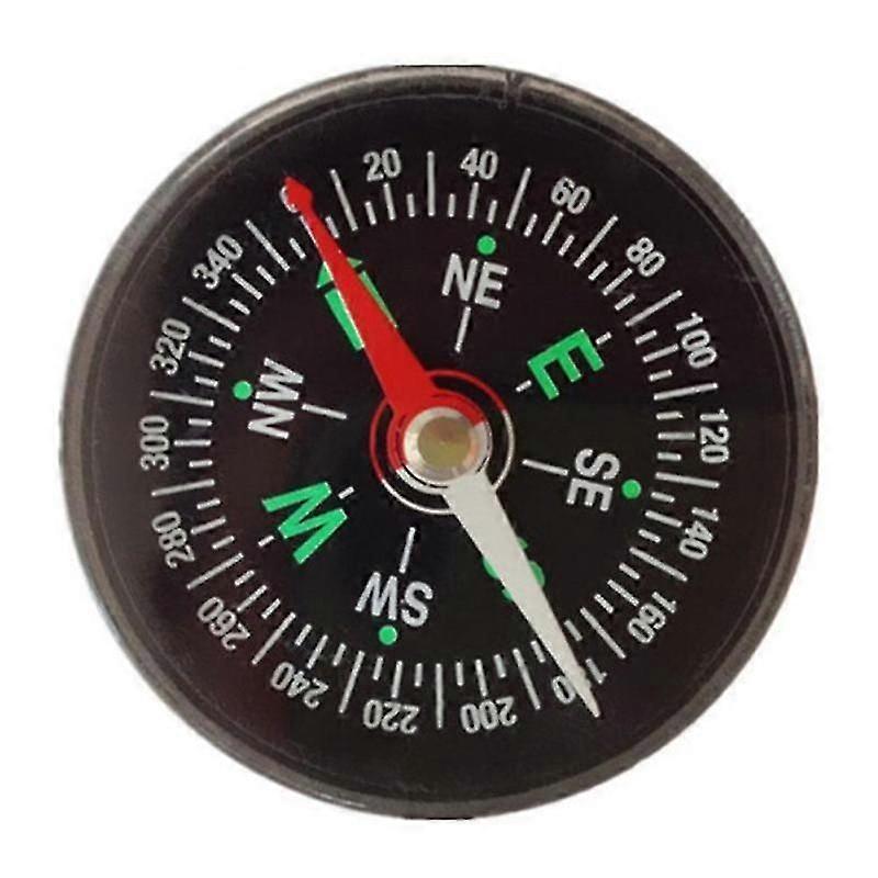 Survival Mini Pocket Liquid Filled Button Compass For Hiking