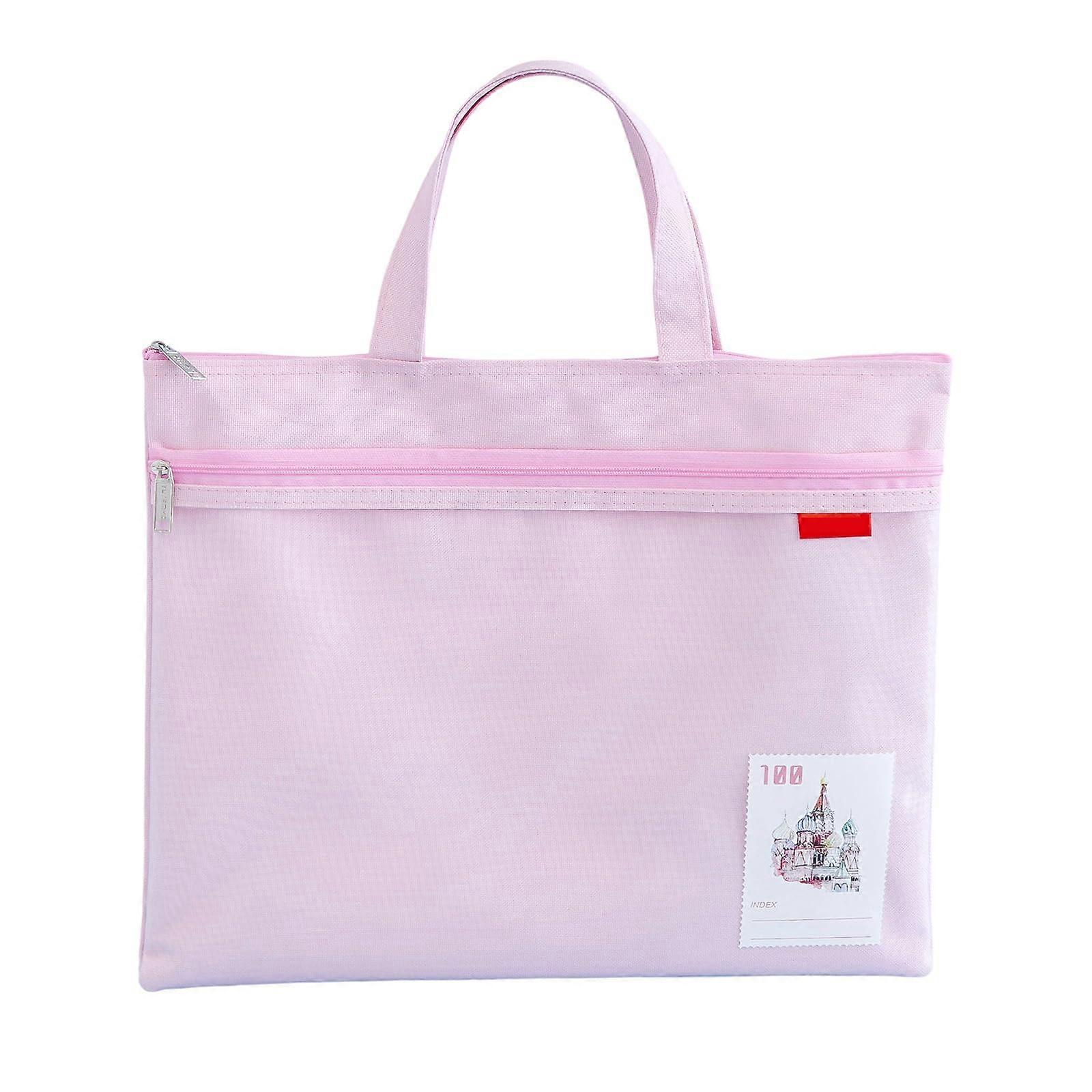 A 4 document bag file organizer file folder document pouch document holder handheld document organizer document storage bag Aa